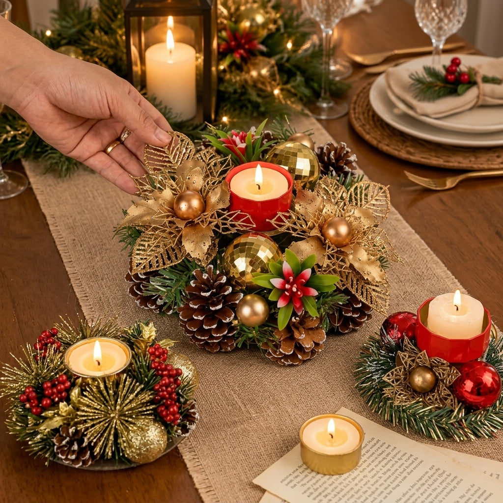 Centro de mesa de Navidad